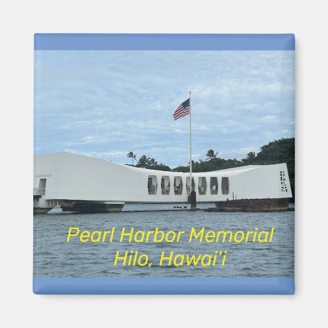 Pearl Harbour Magnet (Devant)