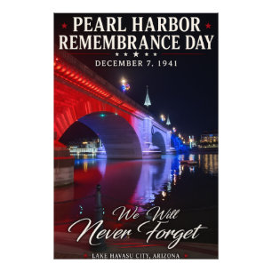 Pearl Harbour Remembrance Day Photo Print