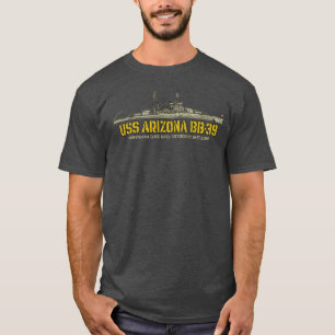 Pearl Harbour USS Arizona BB39 1916 T-Shirt