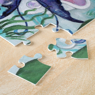 "Pearl" mermaid fantasy art PUZZLE by ronne