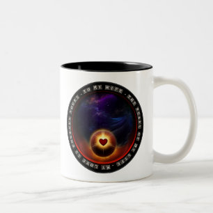 Pearl Of My Life Two-Tone Coffee Mug