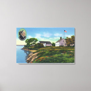 Pearl of Orr's Island Canvas Print
