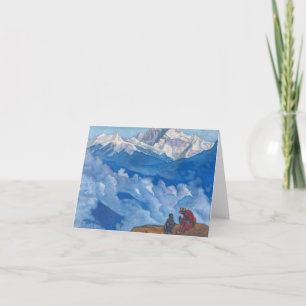 Pearl of Searching by Nicholas Roerich Thank You Card