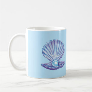 Pearl of the Ocean (Blue) Coffee Mug