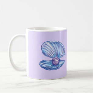 Pearl of the Ocean (Purple) Coffee Mug