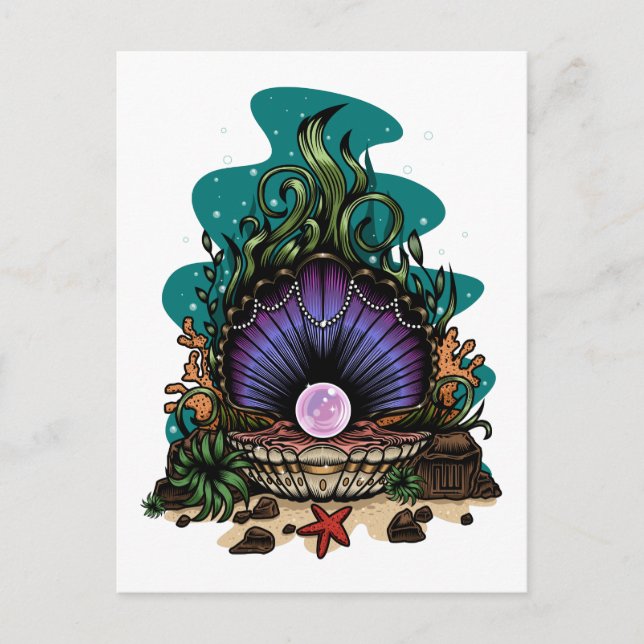 Pearl Of The Sea  Postcard (Front)