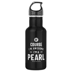 Pearl Personalized Name Birthday 532 Ml Water Bottle