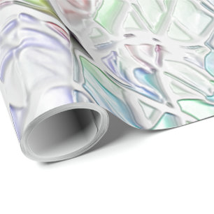 Pearl tones or cream colored parts wrapping paper