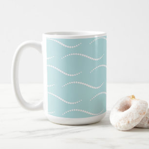 Pearl Waves Coffee Mug