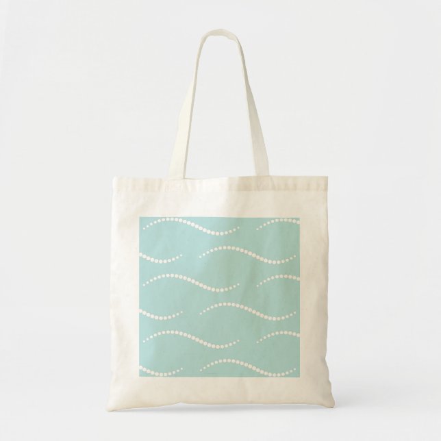 Pearl Waves Tote Bag (Front)