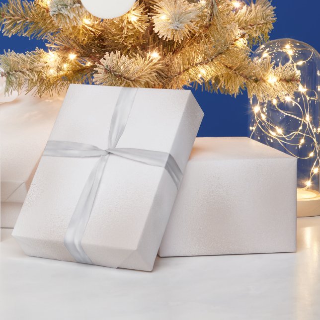 Pearl White Christmas  Wrapping Paper (Holidays)