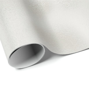 Pearl White Luxe   Wrapping Paper