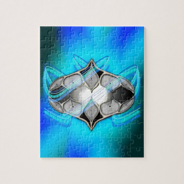 Pearl Within Jigsaw Puzzle (Vertical)