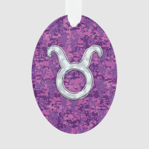 Pearle comme Taurus Zodiac Sign Fuchsia Camo numér