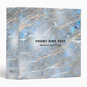 Pearlescent Marble Stone Binder
