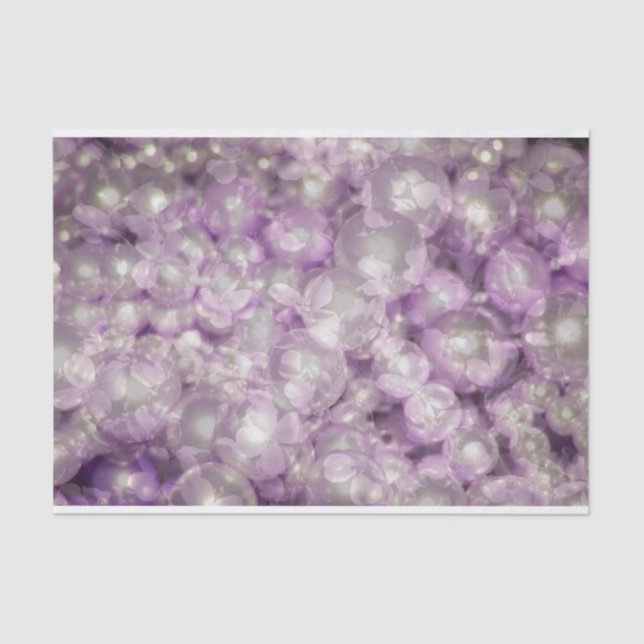 Pearls and Petals Tissue Paper (Front)