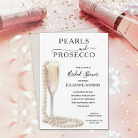 Pearls and Prosecco Bridal Shower Brunch & Bubbly