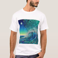 Pearls Beneath the Tide – Surreal Seascape