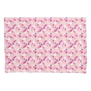 Pearls, Flowers, & Pink Pillowcase