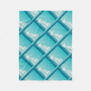 Pearls for Christmas Fleece Blanket