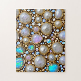 Pearls, Opals and Gems Jigsaw Puzzle