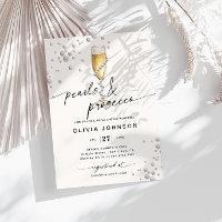 Pearls & Prosecco Elegant Bridal Shower