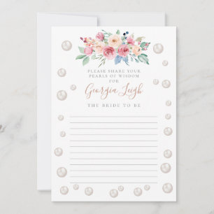 Pearls & Prosecco Shower Invitation