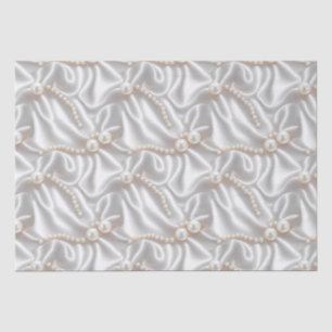 Pearls & Satin Tissue Paper