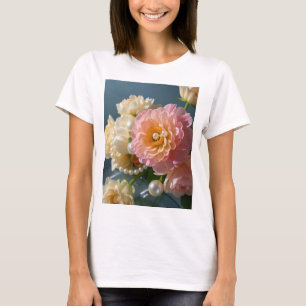 Pearls with pink flowers T-Shirt