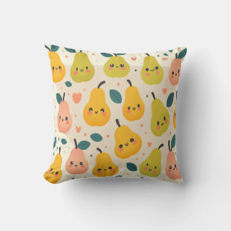 "Pearly Giggles" Throw Pillow