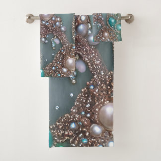 Pearly Jewels Towel Set