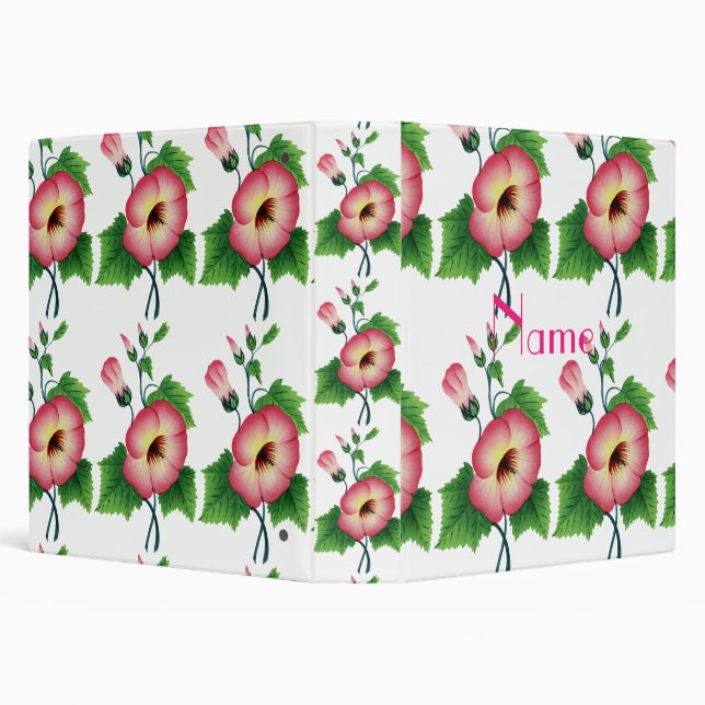 Pearly Pink Flowers Thunder_Cove  Binder (Background)
