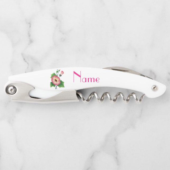 Pearly Pink Flowers Thunder_Cove  Corkscrew (Front)