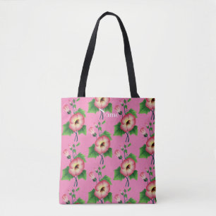 Pearly Pink Flowers Thunder_Cove Tote Bag