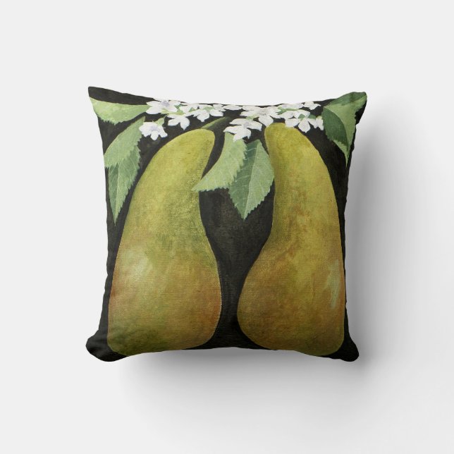 Pears 2013 throw pillow (Front)