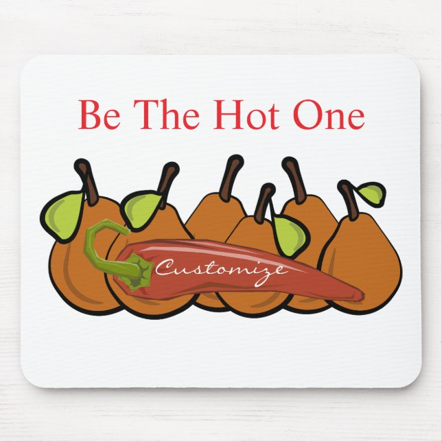 Pears and Hot Chili Thunder_Cove Mouse Pad (Front)