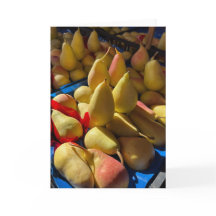 Pears Blank Note Card