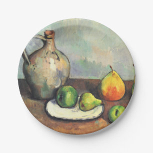 Pears by Paul Cezanna, C 1893 Paper Plate