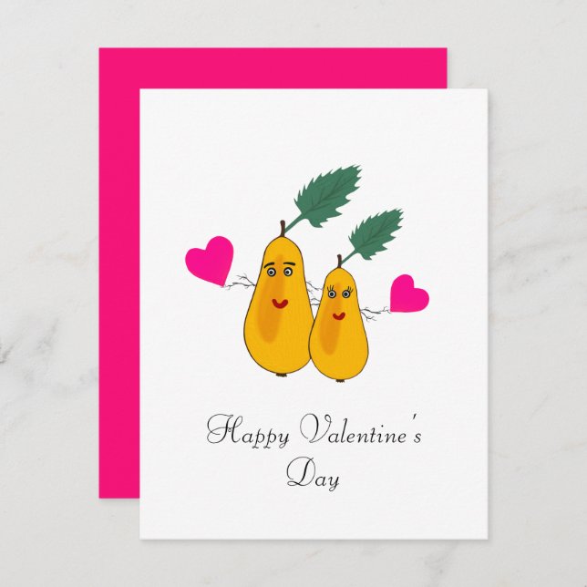 Pears couple holiday card (Front/Back)