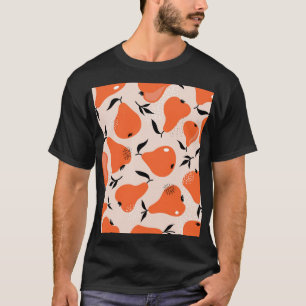 Pears Galore: Colourful Vintage Wallpaper T-Shirt