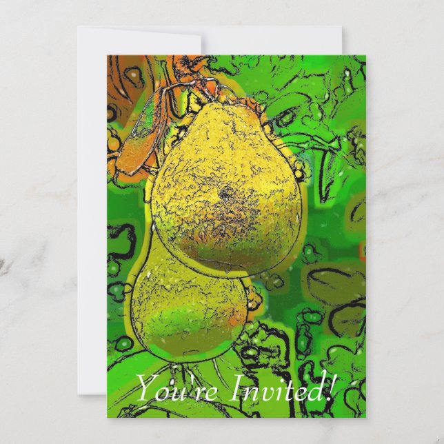 PEARS INVITATION (Front)