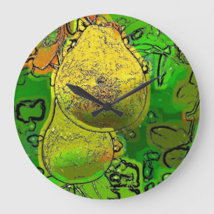 PEARS LARGE CLOCK