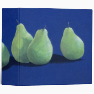 Pears on a Blue Cloth Binder