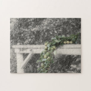 Pears On Tree In Black And White Nature Jigsaw Puzzle