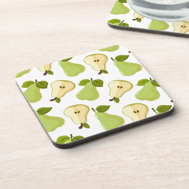 Pears print coaster (Left Side)