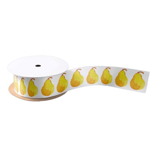 Pears Satin Ribbon 1.5"