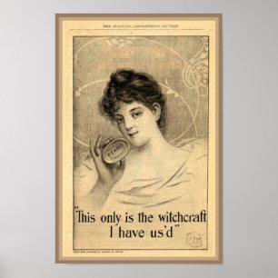 Pears Soap Witchcraft Ad Poster