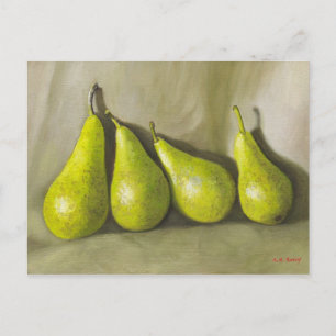 Pears. Still-life Postcard