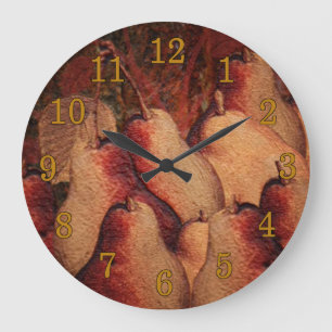 Pears Style Vintage Mur horloge