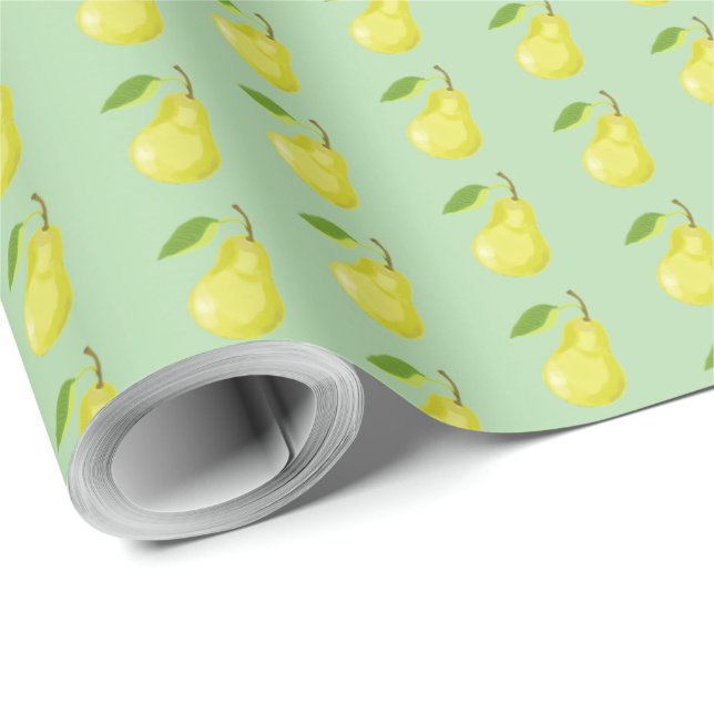 Pears Wrapping Paper (Roll Corner)